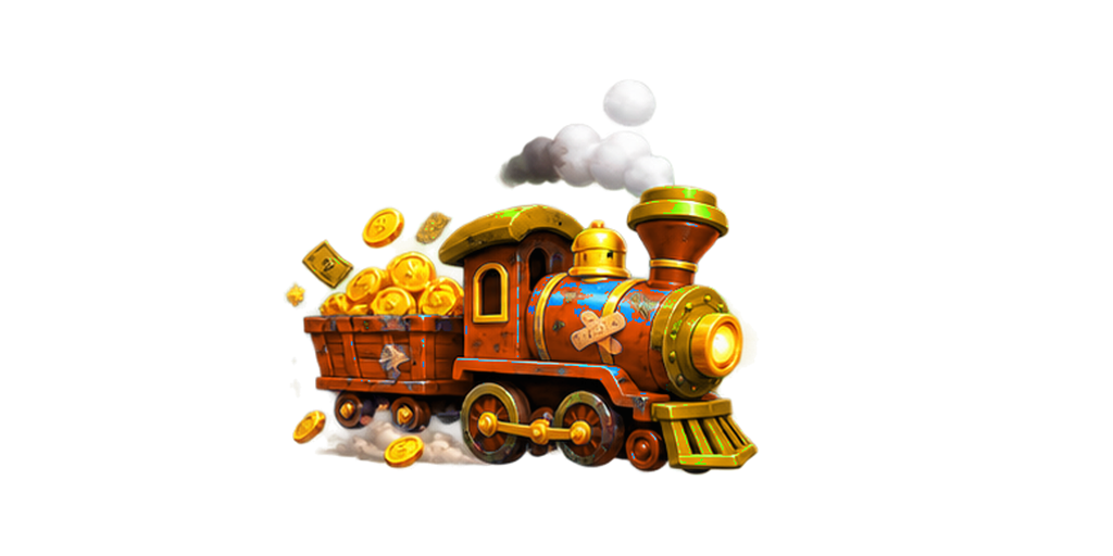 Damaged Money Train carrying coins