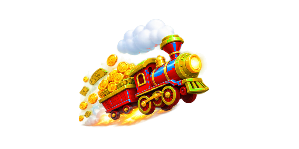 Red and gold premium Money Train speeding ahead