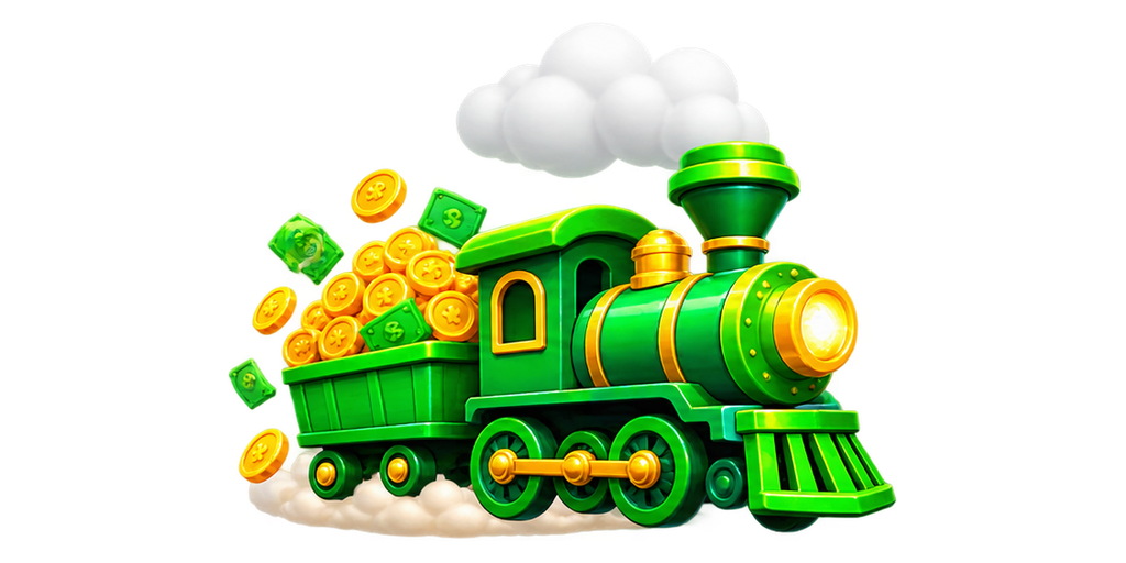 Green on-track Money Train