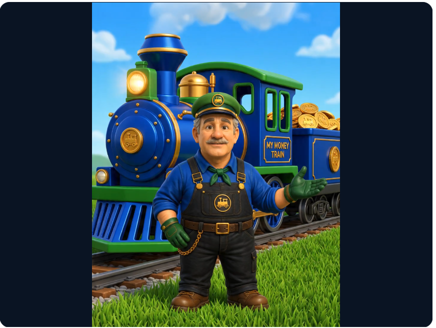 Preview image from the My Money Train explainer video